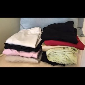 9 Plus Size Camisoles Tank Tops Various Colors